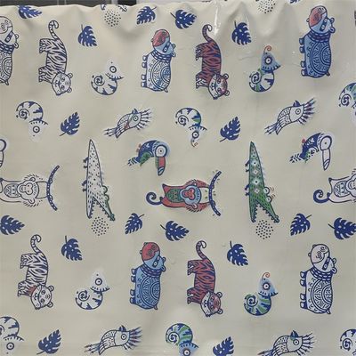 92% ポリエステル 8% スパンデックス 165gm プリント エラスティック 防水 布 水 変色