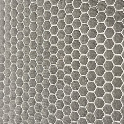 100%ポリエステル 75D * 150D トワイル 桃の皮革 フリース 113gsm3D 凸字 ビーチパンツ 防風布